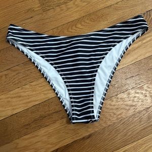 Cupshe Striped Bikini Bottoms